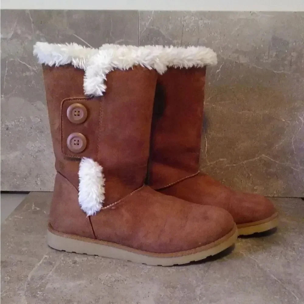 Falls Creek boots Sz 7 Brown
